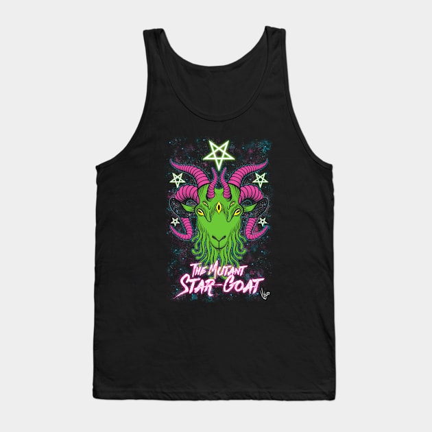 The Mutant Star-Goat Tank Top by VicNeko